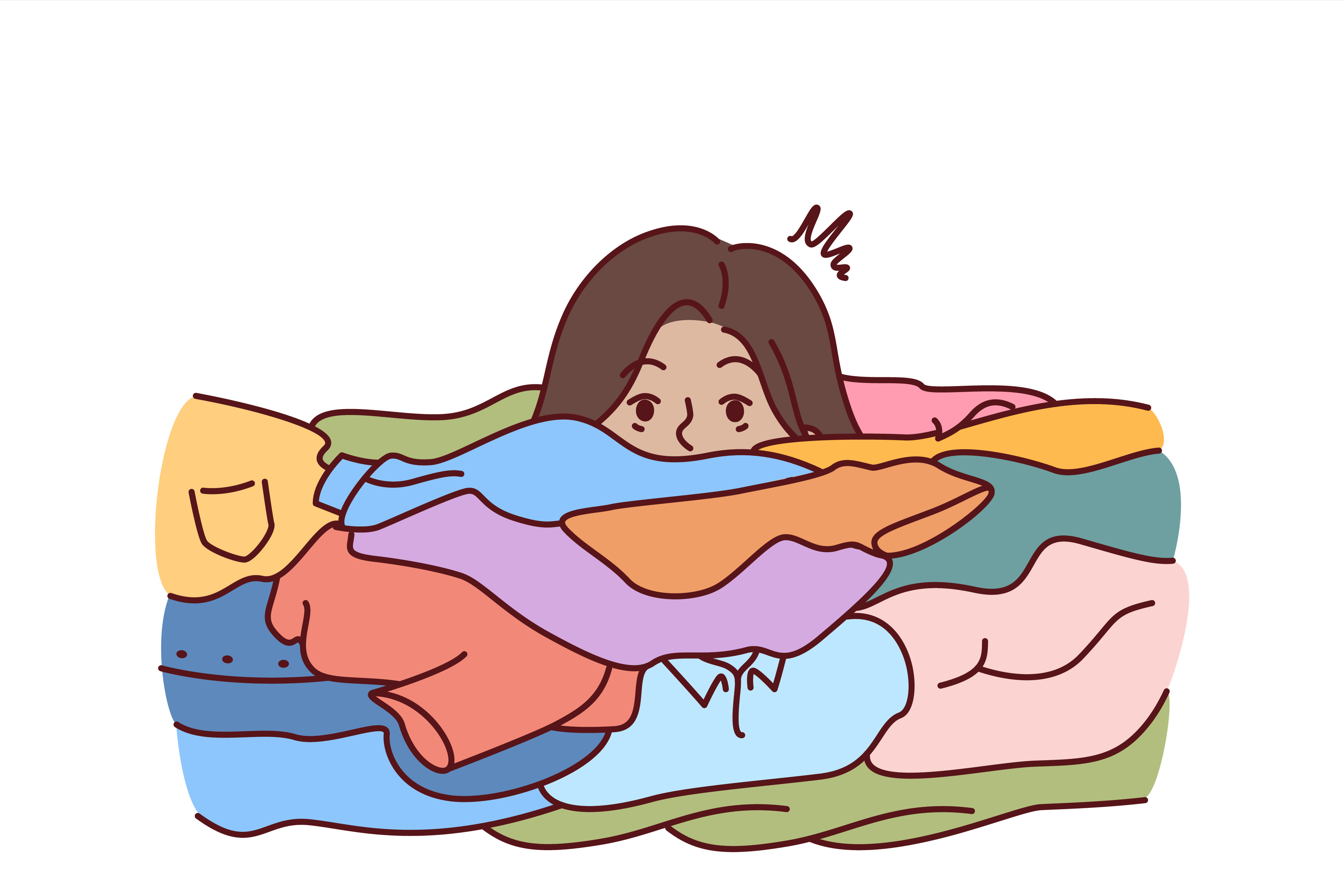 Drowning In Laundry Shutterstock 2309933307